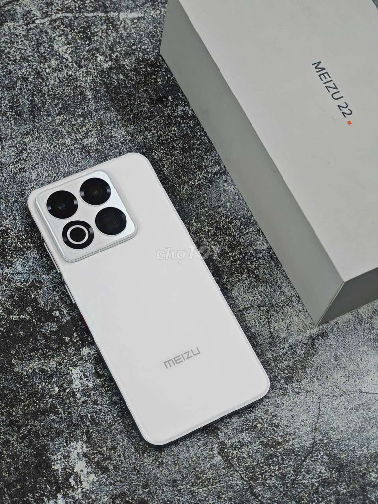 Meizu 22 5G 12/256GB Trắng Fullbox. Mua bán Điện thoại tại Quận Thanh Khê Đà Nẵng được đăng bởi Tú MB hình 1