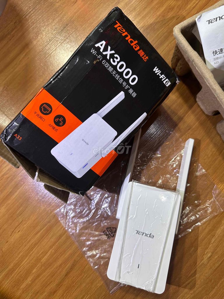Bộ mở rộng sóng Tenda AX3000 Trắng. Mua bán Phụ kiện (Màn hình, Chuột...) tại Quận 12 Tp Hồ Chí Minh được đăng bởi Chào Ngày Mới hình 1
