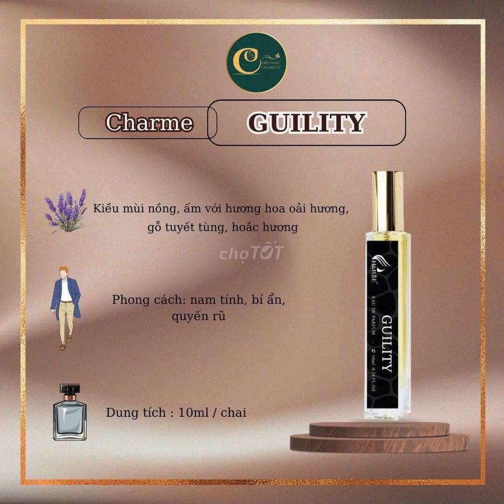 NƯỚC HOA CHARME CỦA NAM & NỮ