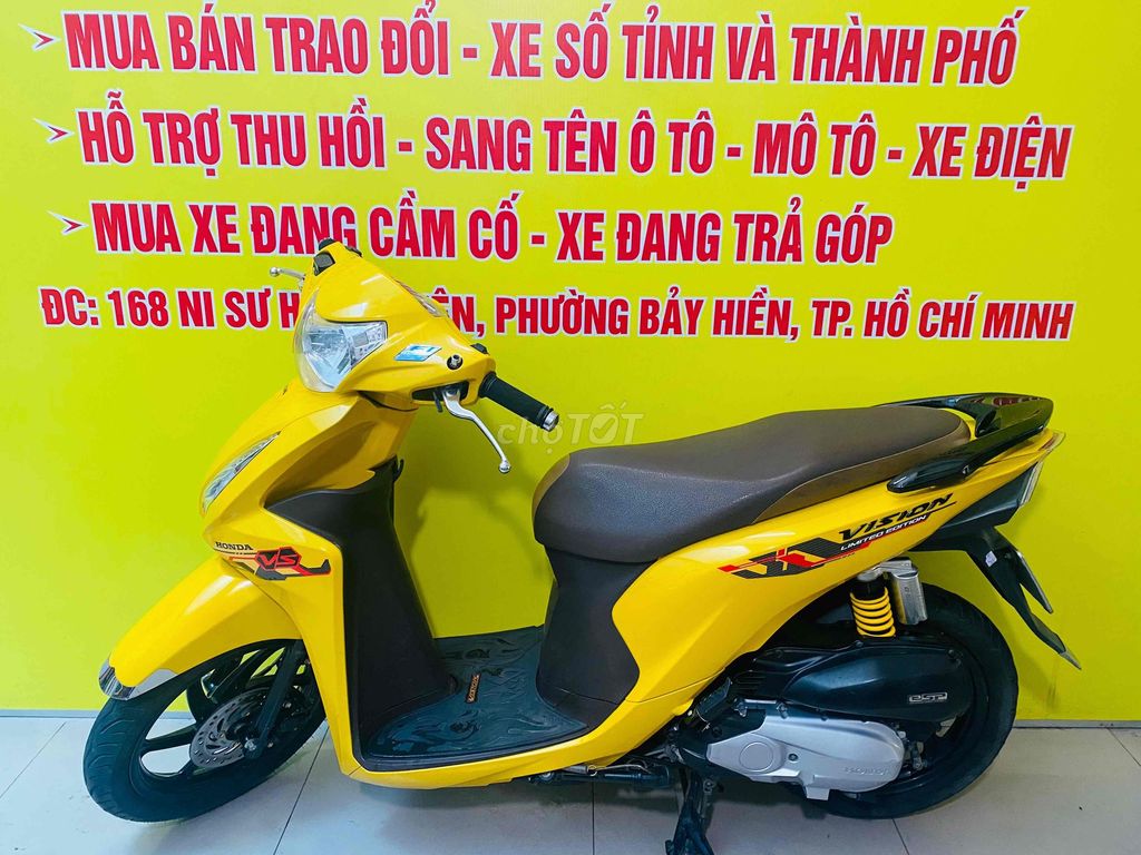 Honda Vision 2019 Khoá Mk biển số thành phố