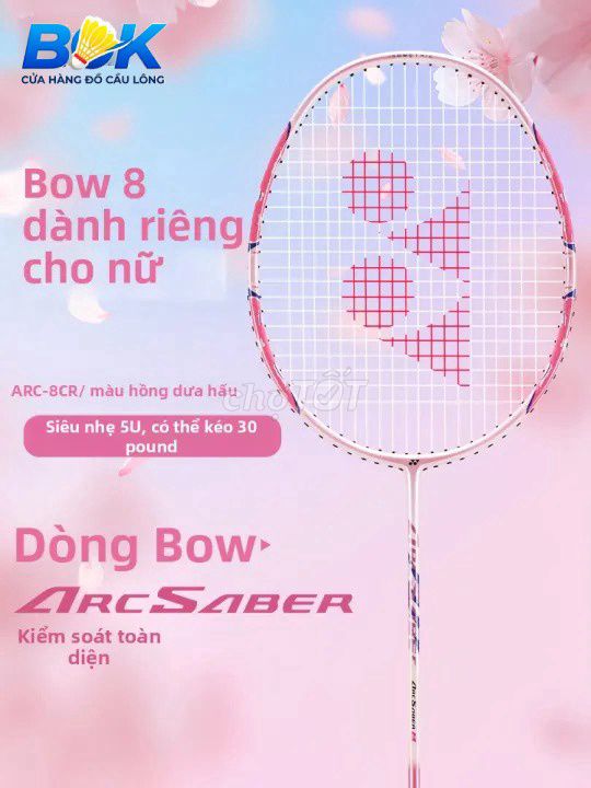Vợt cầu lông Yonex ARCSABER 8CR Hồng Nữ. Mua bán Đồ thể thao, Dã ngoại tại Quận Tân Bình Tp Hồ Chí Minh được đăng bởi Khương hình 1