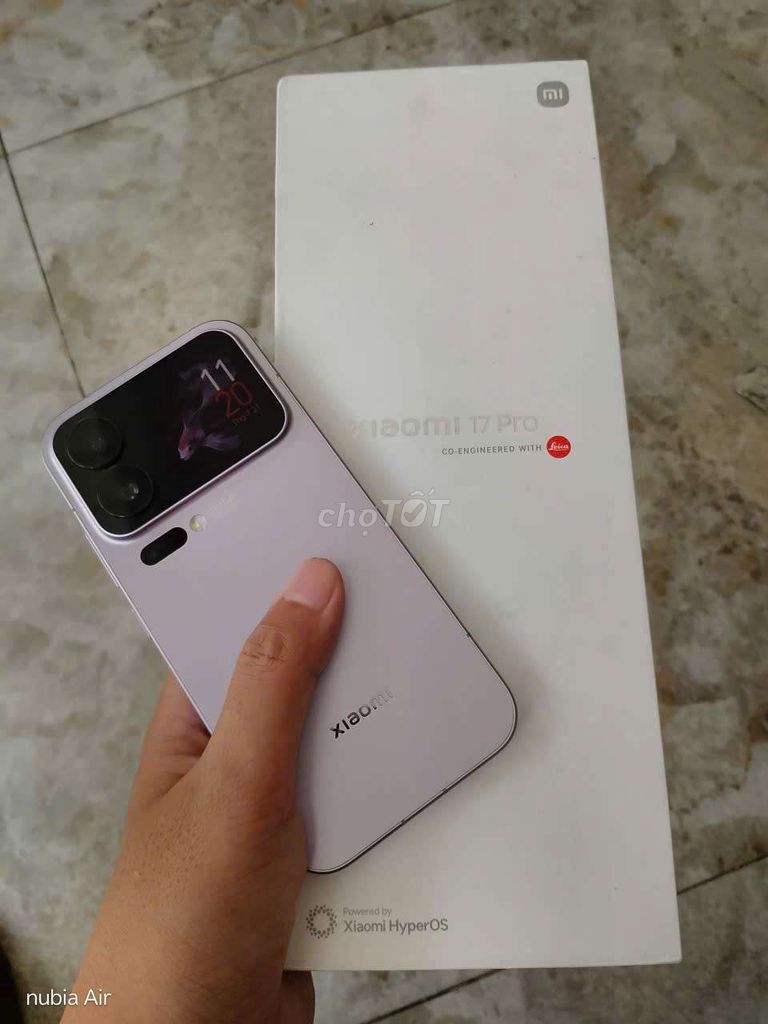 Xiaomi 17 Pro 12/256 99%. Mua bán Điện thoại tại Quận 10 Tp Hồ Chí Minh được đăng bởi NaMobile hình 1