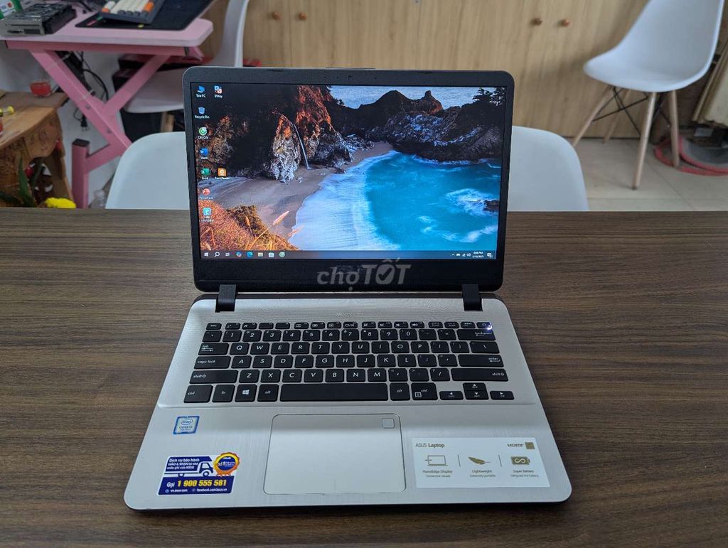 Sale Laptop Asus X407 mẫu thời trang 2tr9