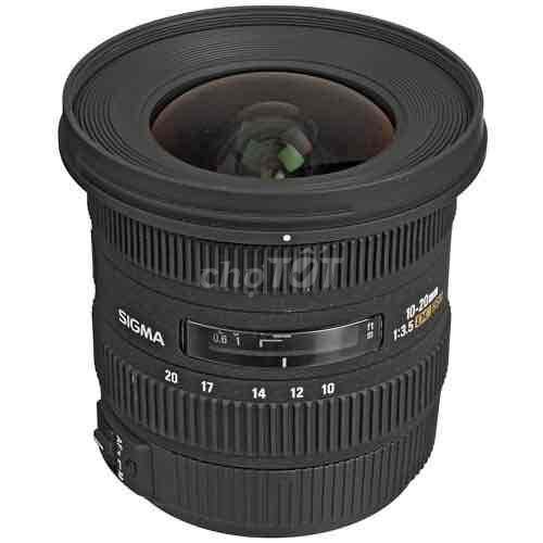 Ống kính Sigma 10-20mm f/3.5 đã sử dụng. Mua bán Máy ảnh, Máy quay tại Quận Gò Vấp Tp Hồ Chí Minh được đăng bởi Khánh Linh hình 1