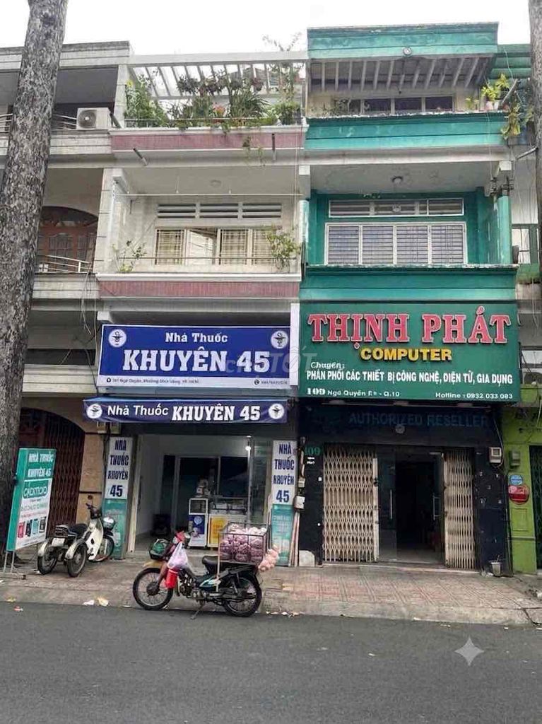 Cho Thuê Mặt Tiền Ngô Quyền Quận 10 [ 4m 12m 3 Lầu ]
