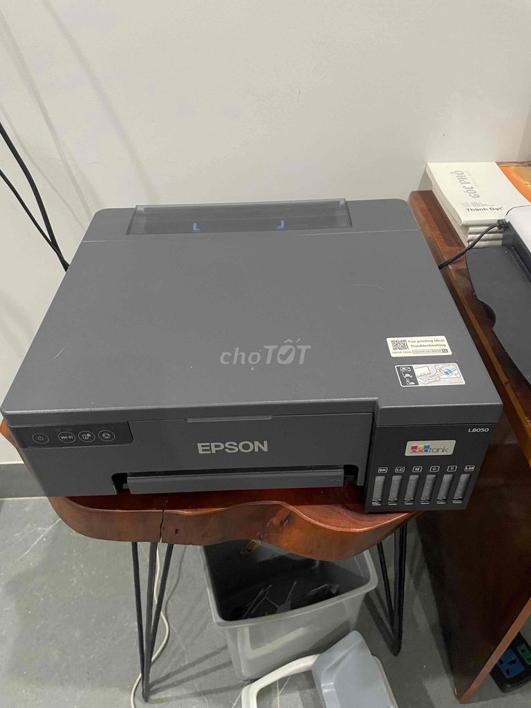 Máy in màu Epson L8050 Xám. Mua bán Đồ dùng văn phòng tại Huyện Hòa Vang Đà Nẵng được đăng bởi Doan Duc hình 1