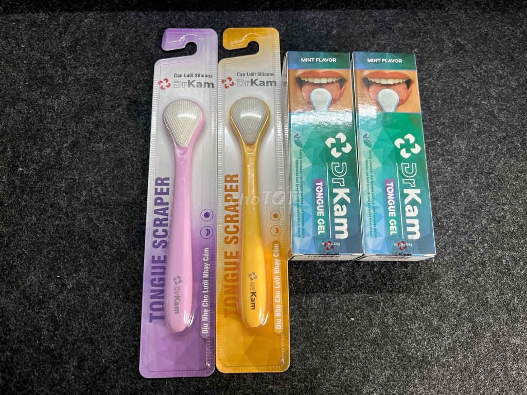 Bộ cạo lưỡi Dr.Kam Bạc hà. Mua bán Phụ kiện thời trang khác tại Quận Thanh Xuân Hà Nội được đăng bởi Hoang Ng hình 1