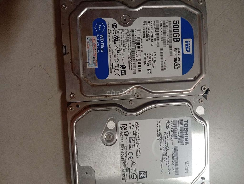 💦 LÔ HDD 1T ' 500GB PC, LAPTOP, SỨC KHỎE TỐT . Mua bán Linh kiện (RAM, Card...) tại Quận Sơn Trà Đà Nẵng được đăng bởi THANH TAM hình 1