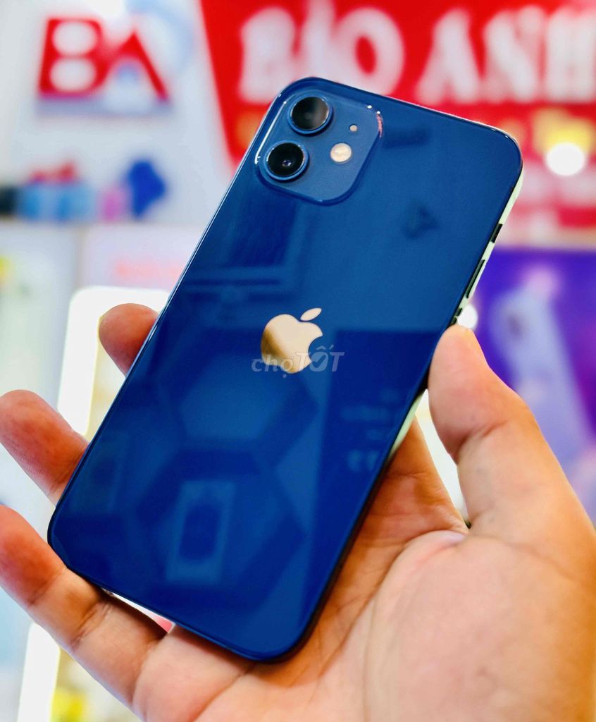 Apple iPhone 12 64GB Xanh Đã sử dụng. Mua bán Điện thoại tại Thành phố Qui Nhơn Bình Định được đăng bởi Bảo Anh Mobile Quy Nhơn hình 1