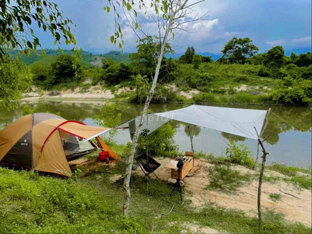 Lều cắm trại Snow Peak Amenity Dome M Nâu