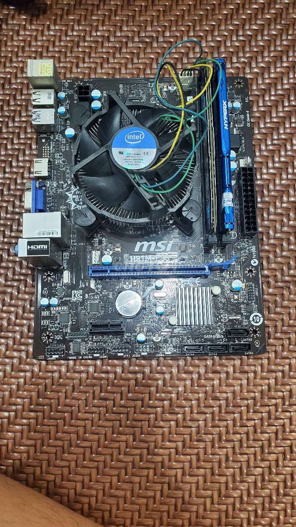 combo main h61,chip celeron g1840,8gb ram (có lẻ ). Mua bán Linh kiện (RAM, Card...) tại Huyện An Dương Hải Phòng được đăng bởi Hi Nguyen hình 1