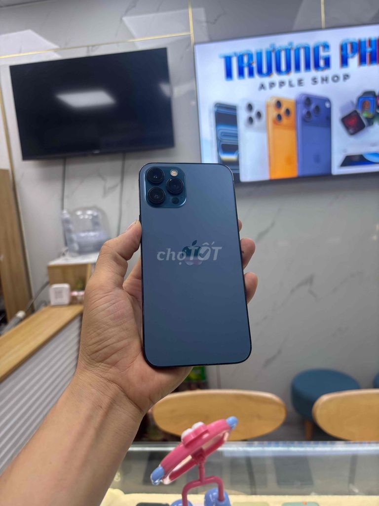 Apple iPhone 12 Pro Max 128GB Xanh Đã sử dụng. Mua bán Điện thoại tại Quận Sơn Trà Đà Nẵng được đăng bởi Diễm Diễm hình 1