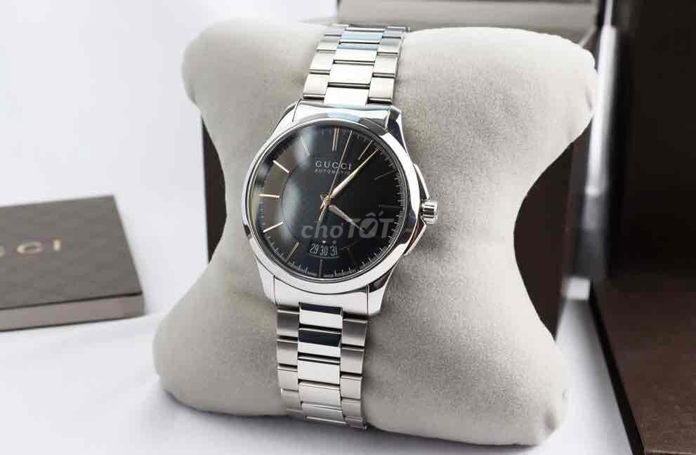 ĐH Nam: Gucci máy Auto Lướt Đẹp Leng Keng Fullbox. Mua bán Đồng hồ tại Thành phố Thủ Đức Tp Hồ Chí Minh được đăng bởi Đồng Hồ Chính Hãng  hình 1