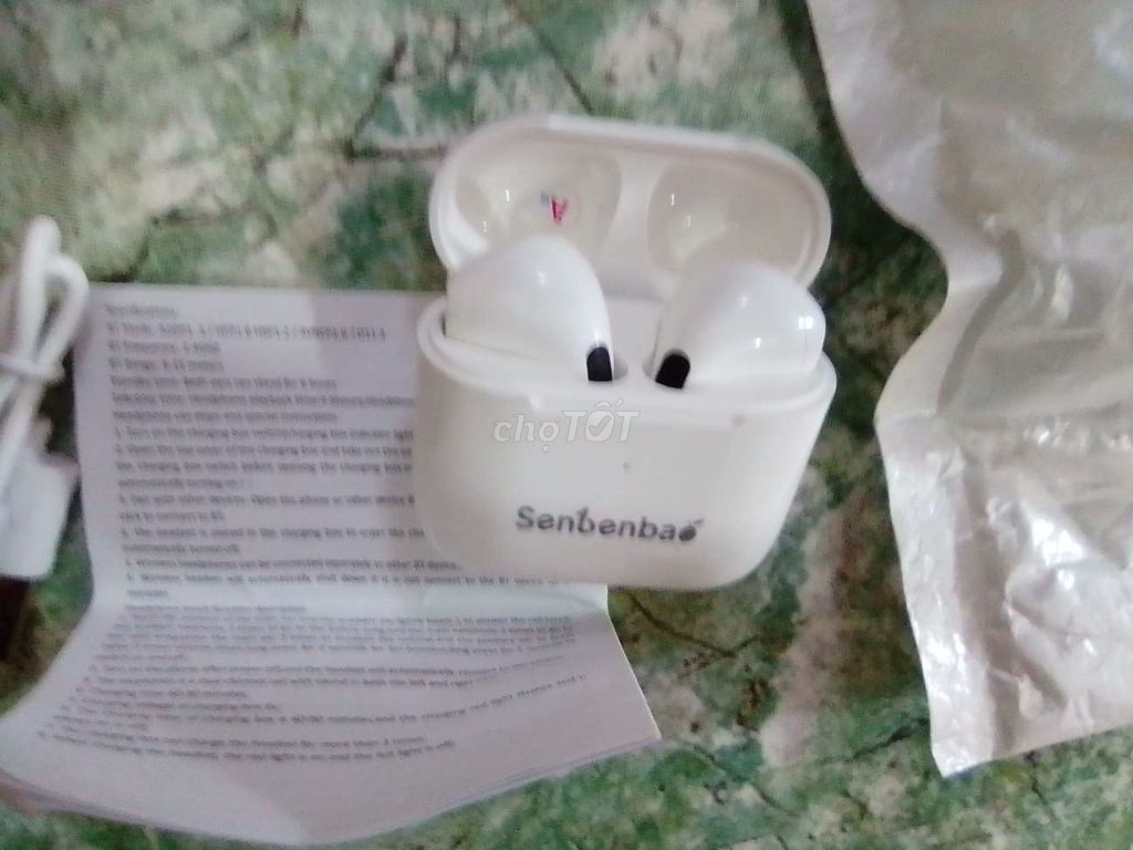Tai nghe Bluetooth ko dây pro4 có mic fone. Mua bán Tivi, Âm thanh tại Quận Tân Phú Tp Hồ Chí Minh được đăng bởi Vũ Khanh hình 1