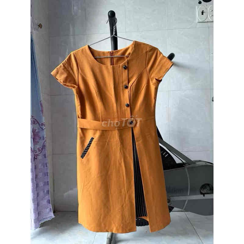 Đầm nữ màu cam size M. Mua bán Quần áo tại Thị xã Cai Lậy Tiền Giang được đăng bởi Khánh My hình 1