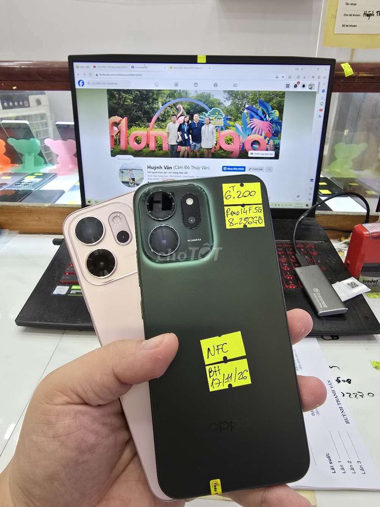 Oppo Reno14 F 5G. Mua bán Điện thoại tại Thành phố Long Xuyên An Giang được đăng bởi Facebook Cầm Đồ Thúy Vân hình 1