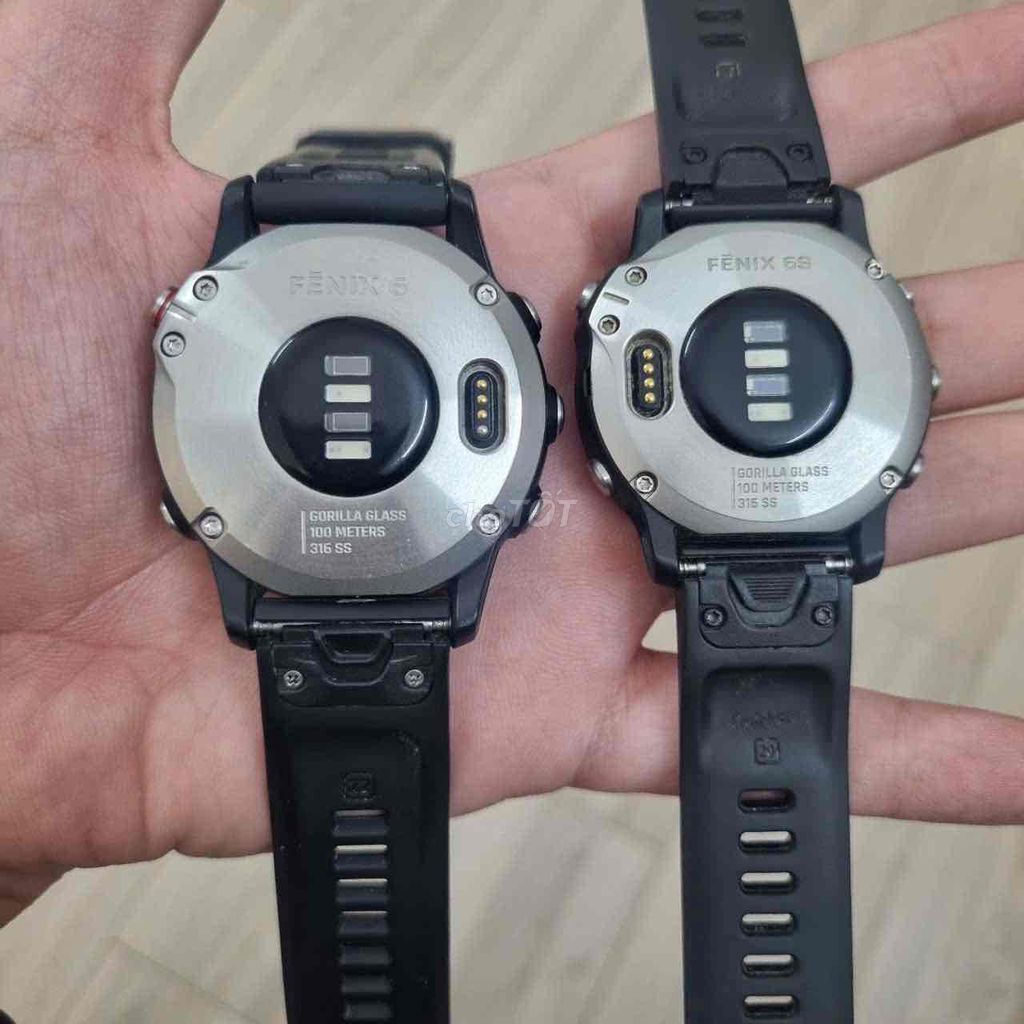Garmin Fenix 6 Sliver hàng siêu đẹp. Mua bán Thiết bị đeo thông minh tại Quận Hai Bà Trưng Hà Nội được đăng bởi Trương Quang Khải hình 2