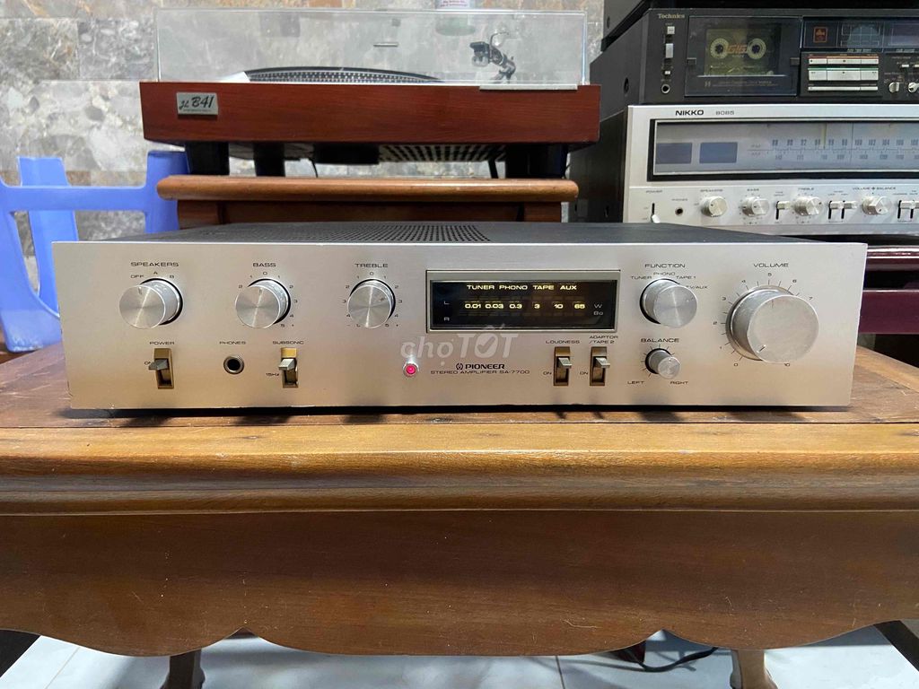Amply Pioneer sa-7700 110w/100v JAPAN Zin ❤️🟪💕💙❤️. Mua bán Tivi, Âm thanh tại Quận Thanh Khê Đà Nẵng được đăng bởi Võ Tùng  Mua bán Audio hình 1
