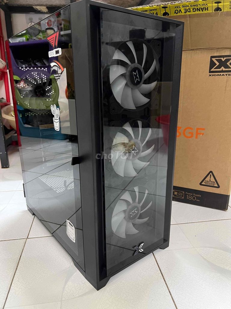 Vỏ case Quantum 3GF ATX 4 Fan Hub full Box. Mua bán Linh kiện (RAM, Card...) tại Quận Gò Vấp Tp Hồ Chí Minh được đăng bởi Hiến Nguyễn hình 1