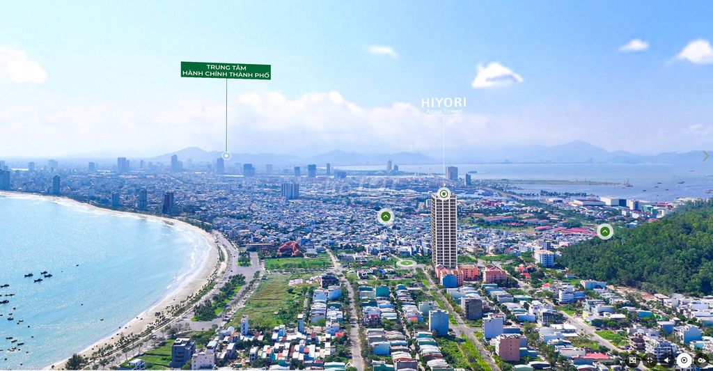 CĂN HỘ VIEW BIỂN 2PN GIÁ 5.742 TỶ SỞ HỮU LÂU DÀI - HIYORI AQUA TOWER