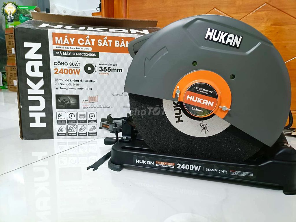 Máy cắt sắt Hukan 2400S. Mua bán Nội thất, đồ gia dụng khác tại Thành phố Rạch Giá Kiên Giang được đăng bởi Nhã Đan hình 1