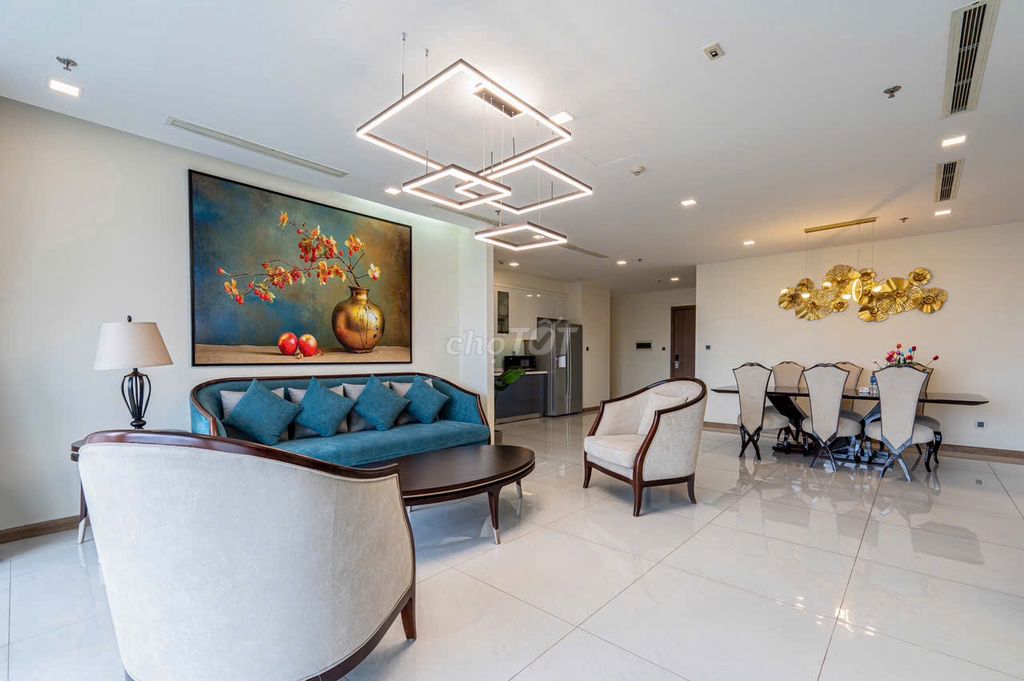 Căn hộ Vinhomes Central Park 4 phòng ngủ 165m2 xinh lung linh