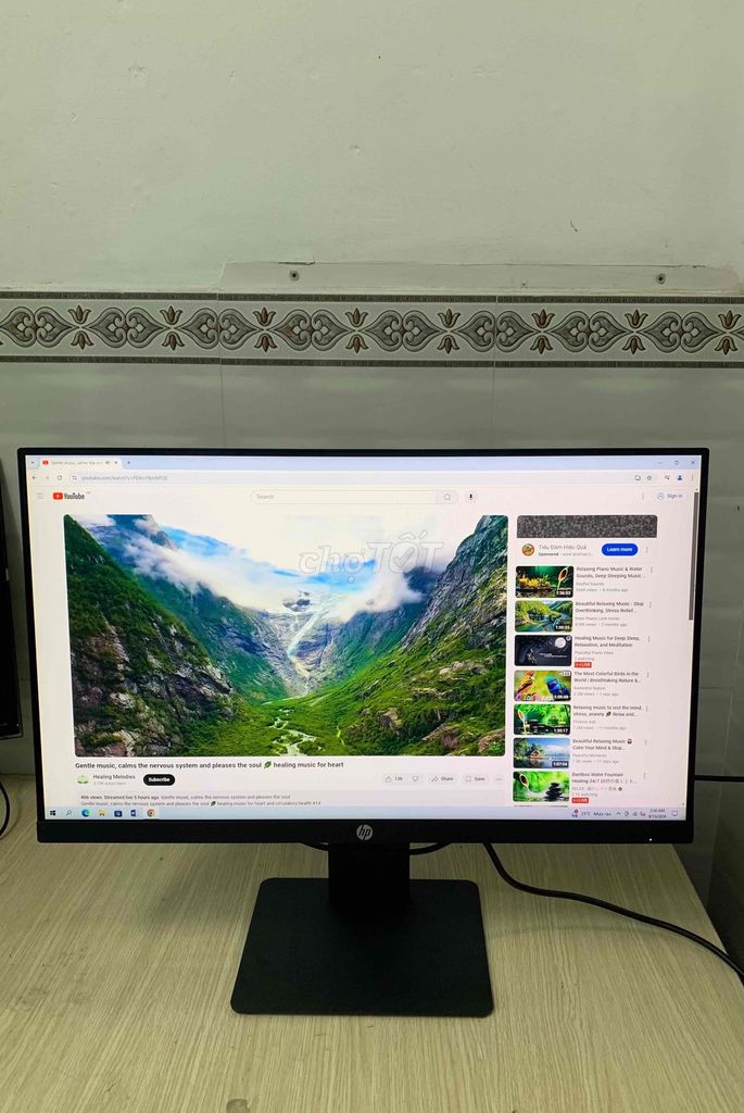 màn hình hp 24inch full viền (hp p244)