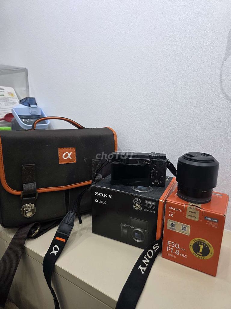 Máy ảnh Sony A6400 SEL 50 F1.8 Đen. Mua bán Máy ảnh, Máy quay tại Huyện Yên Phong Bắc Ninh được đăng bởi Nguyễn Huy hình 1
