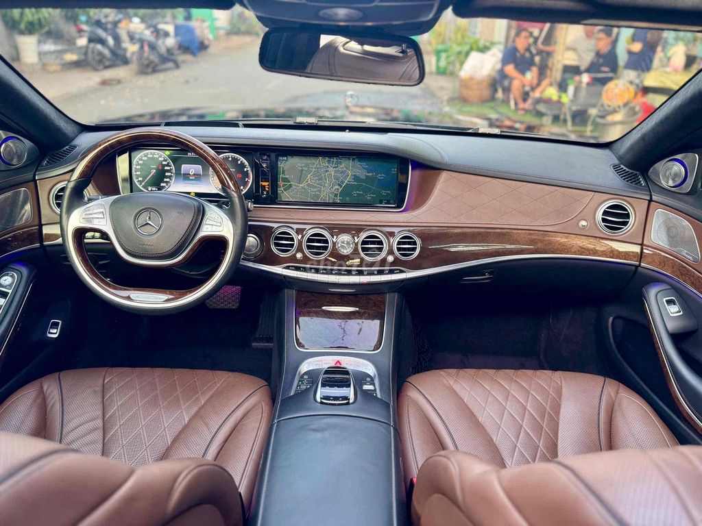 Mercedes-Benz S500 2015 Đen. Mua bán Ô tô tại Quận 8 Tp Hồ Chí Minh được đăng bởi Hồng Phúc hình 8