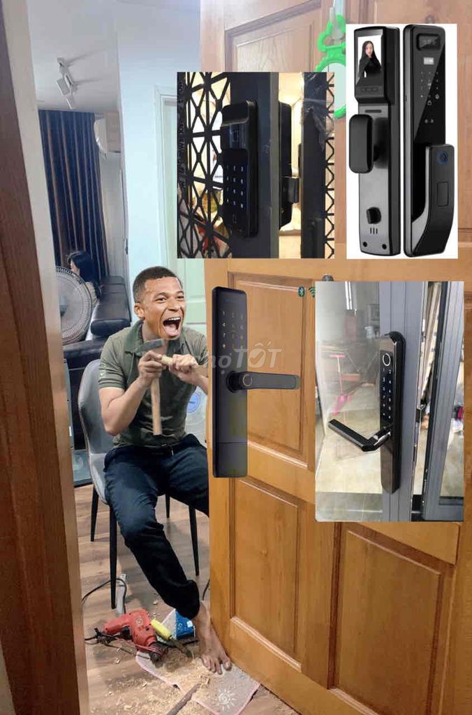 Dịch vụ lắp Khoá cơ, khoá điệntử. Di dời Khoá cửa. Dịch vụ tại Quận 6 Tp Hồ Chí Minh được đăng bởi Khải Khóa thông minh hình 1