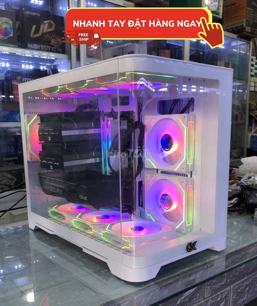 Sale PC I7 - 10700 chiến game, cân đồ hoạ cực ngon