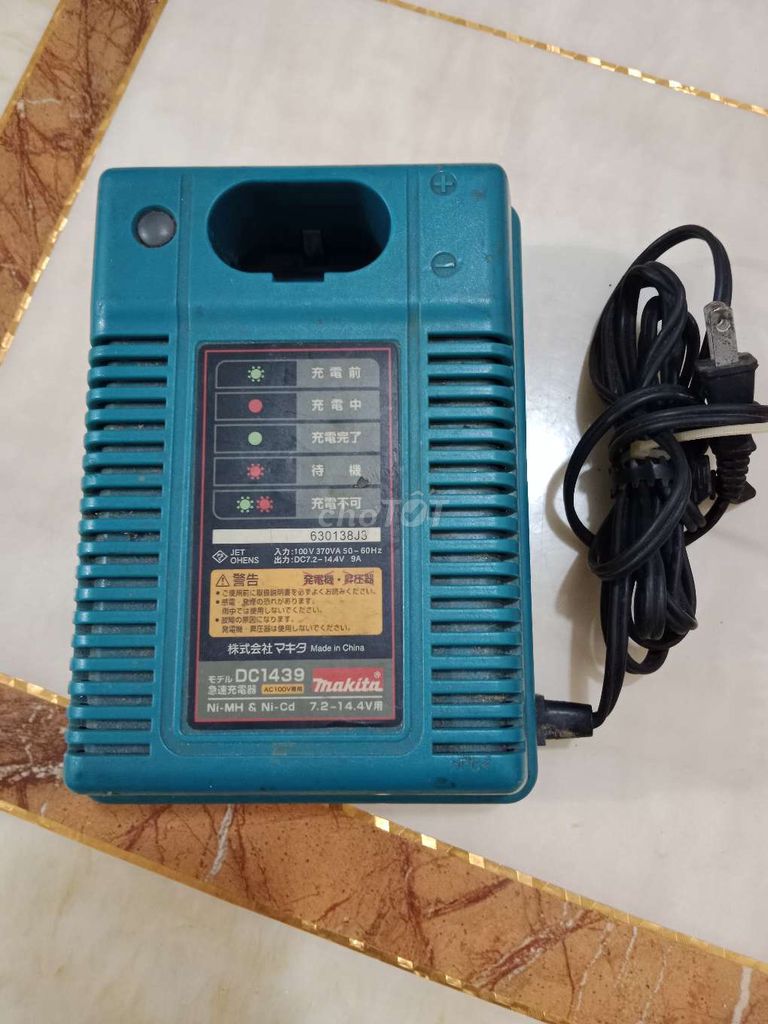 Bộ sạc pin Makita DC1439. Mua bán Phụ kiện (Màn hình, Chuột...) tại Huyện Bình Đại Bến Tre được đăng bởi Đồ cũ giá rẻ hình 1