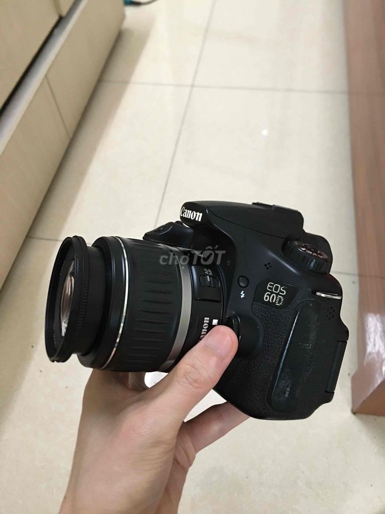 Canon 60D kèm lens 18-55