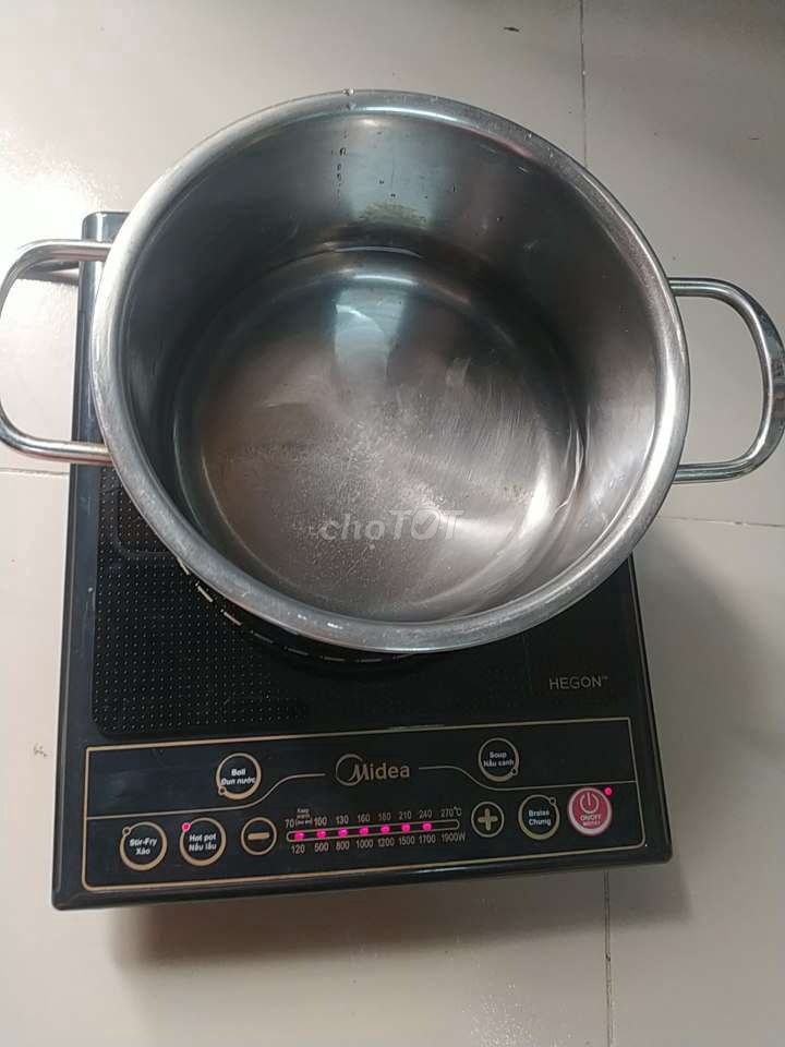 Bếp điện từ Midea MI-SV19EH Đen. Mua bán Bếp, lò, đồ điện nhà bếp tại Quận 7 Tp Hồ Chí Minh được đăng bởi Thành  hình 1