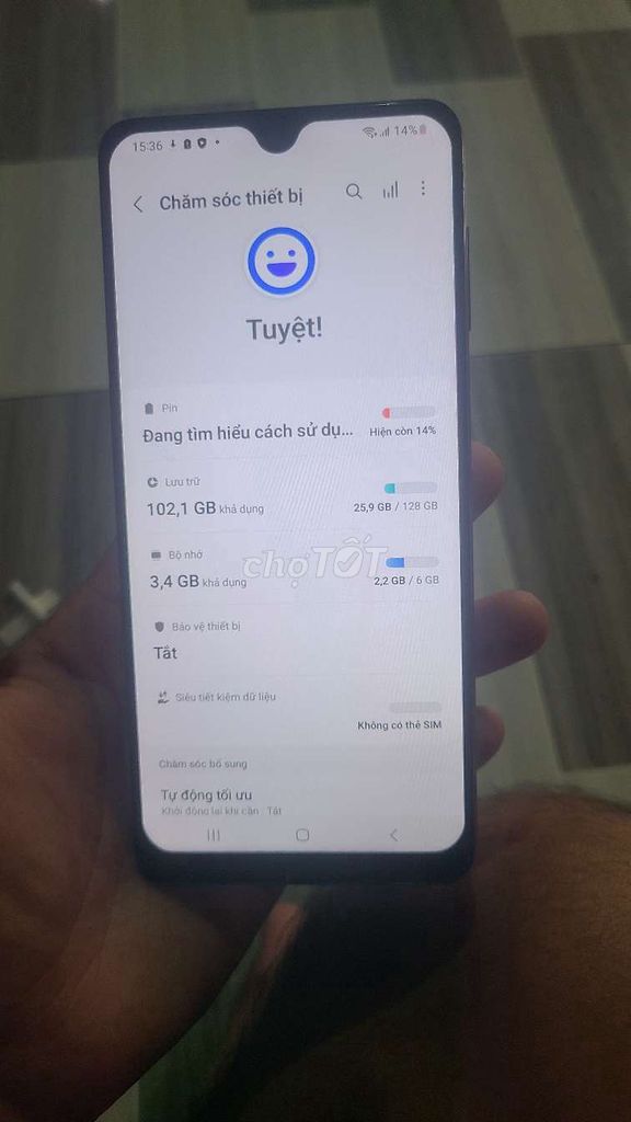Samsung Galaxy A22 128GB Đen. Mua bán Điện thoại tại Huyện Thới Lai Cần Thơ được đăng bởi lap truong hình 1