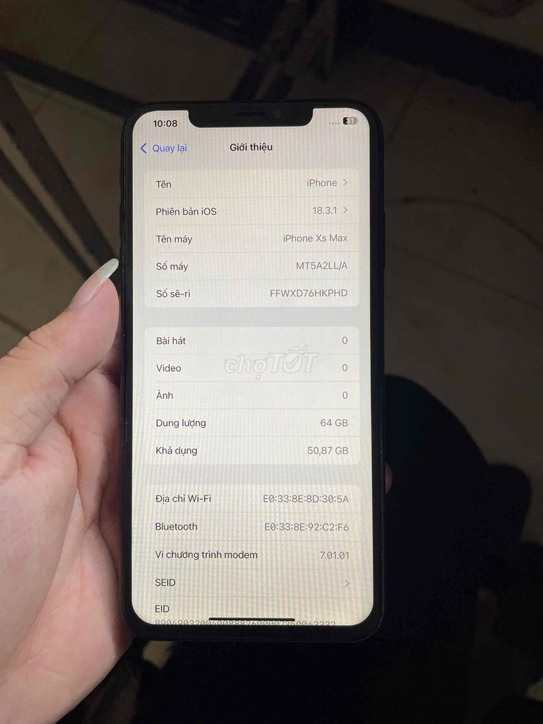 Iphone xsm full chức năng