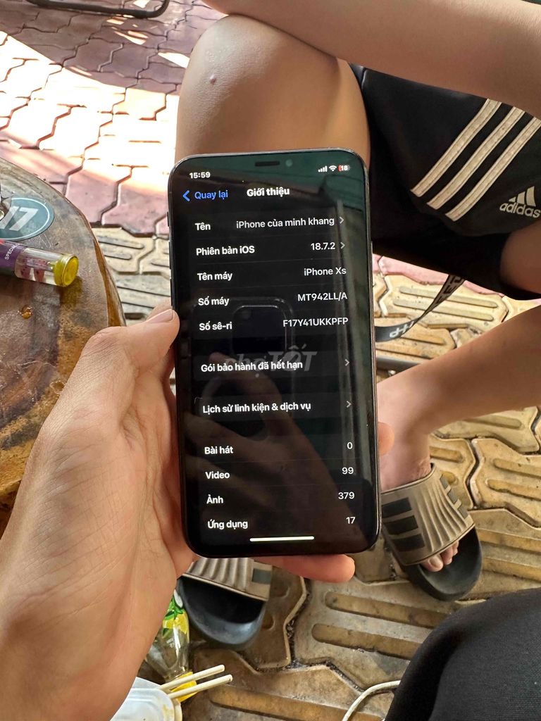 Apple iPhone Xs 64GB Đen Đã qua sử dụng. Mua bán Điện thoại tại Quận 8 Tp Hồ Chí Minh được đăng bởi Nguyễn Minh Khang hình 1