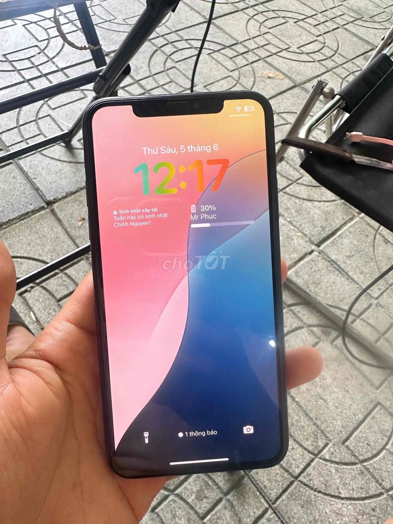 iPhone 11 Pro Max 64GB Xám. Mua bán Điện thoại tại Thành phố Bến Tre Bến Tre được đăng bởi Phúc  hình 1