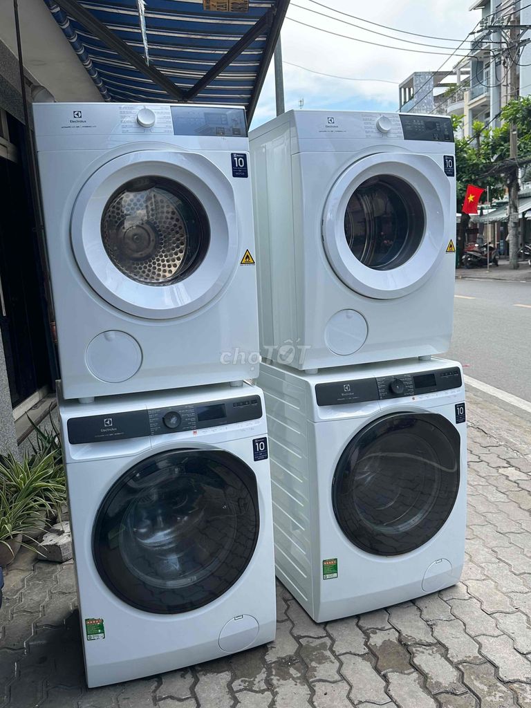 Máy giặt sấy Electrolux 9kg Trắng đã sử dụng. Mua bán Máy giặt tại Quận 7 Tp Hồ Chí Minh được đăng bởi Huynhvinh hình 1