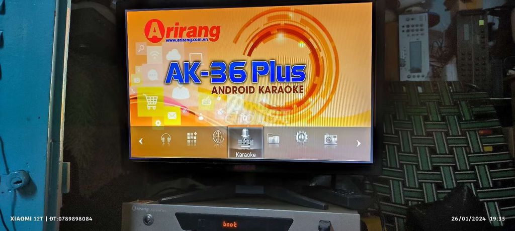 Bán bộ âmly và đầu karaoke androi