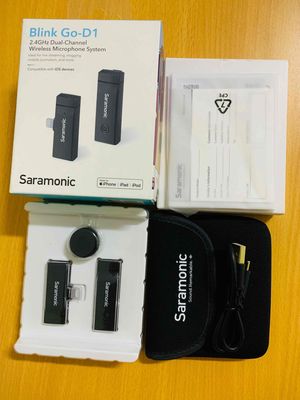 Micro Saramonic Blink Go-D1. Mua bán Tivi, Âm thanh tại Thị xã Duyên Hải Trà Vinh được đăng bởi Huỳnh Quốc Tồn