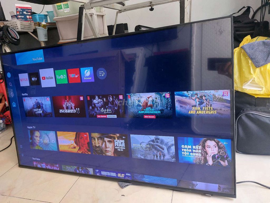 Tivi QLED Samsung 43Q60B 4K Đã dùng. Mua bán Tivi, Âm thanh tại Quận Bình Tân Tp Hồ Chí Minh được đăng bởi Tivi củ giá rẻ có bảo hành hình 1