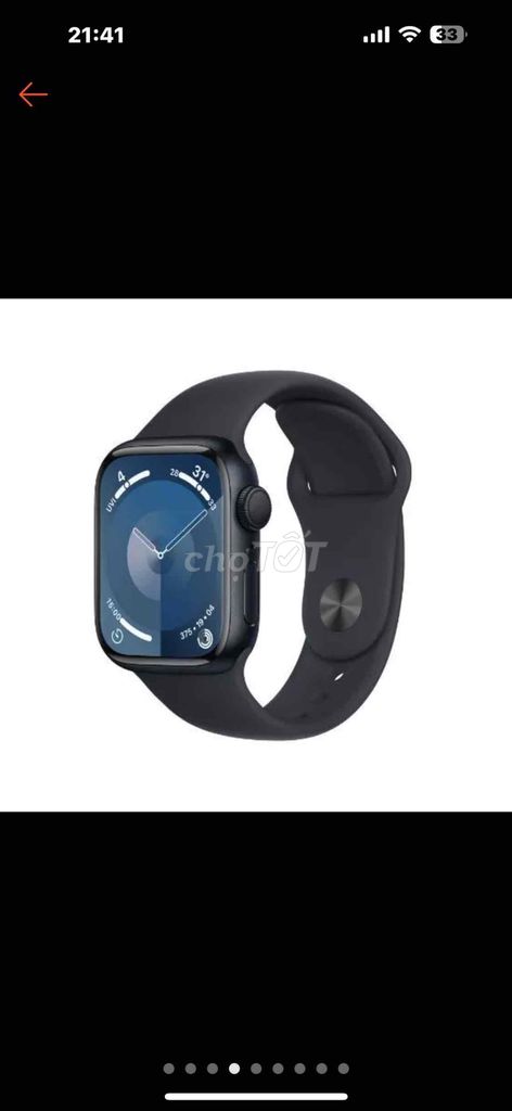 ĐH Apple Watch Series 9 41mm (GPS) còn BH 5 tháng