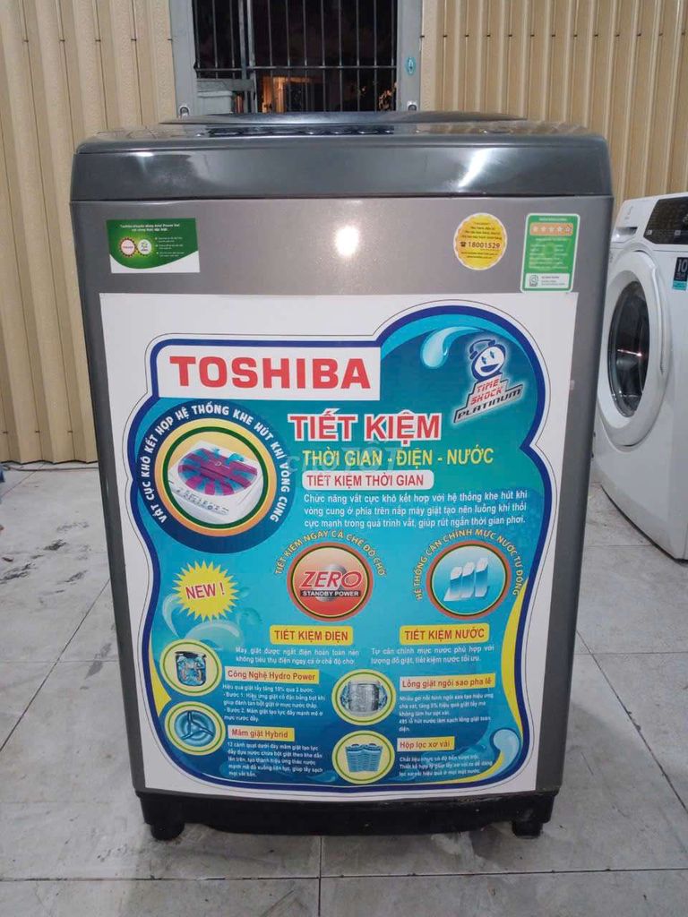 Máy giặt toshiba 9ký inverter