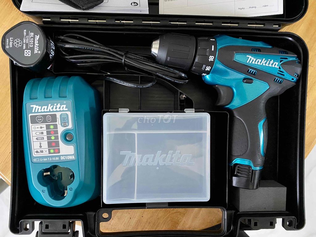 Thanh lý Máy khoan pin Makita DF330DSP1A mới 100%. Mua bán Đồ chuyên dụng, Giống nuôi trồng tại Thành phố Thủ Đức Tp Hồ Chí Minh được đăng bởi Nguyễn Văn Thường hình 1