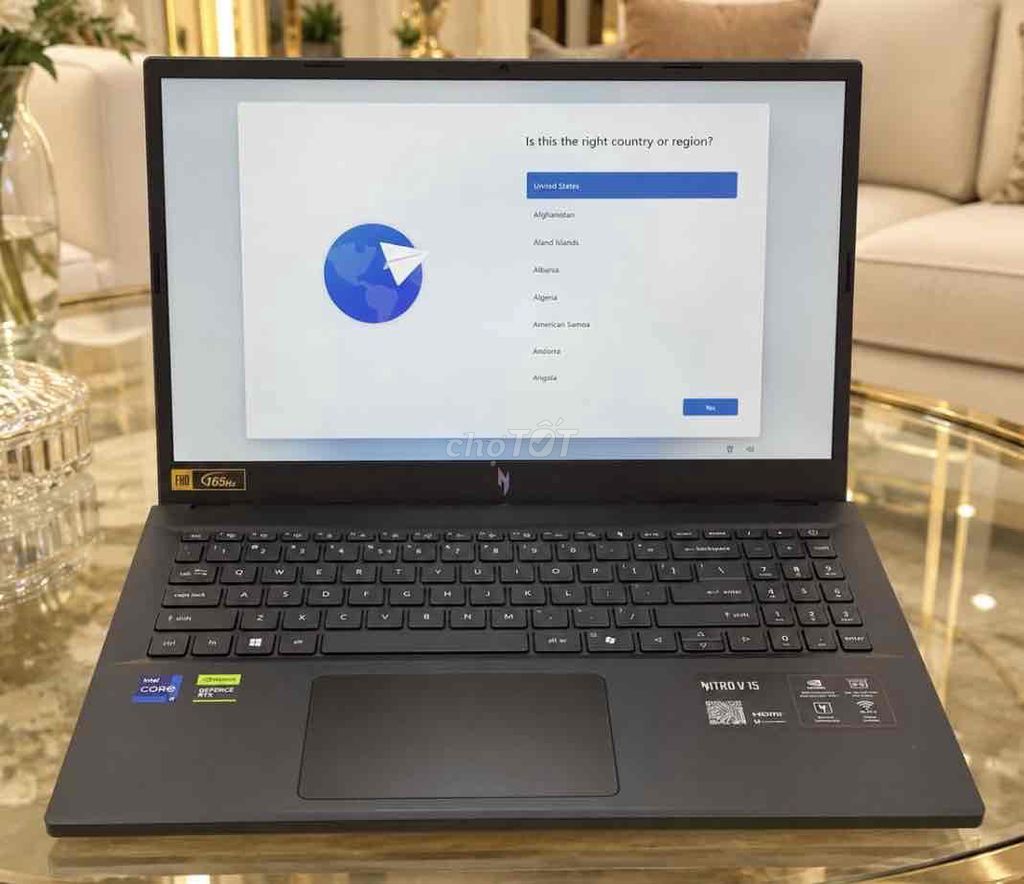 Acer Nitro V15-52 i9-13900H 16G/1TB/ RTX 5060 mới. Mua bán Laptop tại Quận Tân Bình Tp Hồ Chí Minh được đăng bởi Nguyễn Chí Ái hình 1