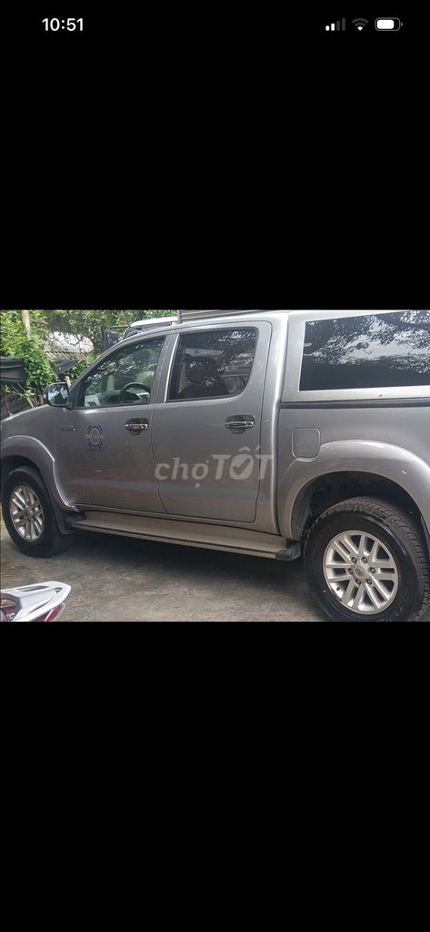 Toyota Hilux 2015 1-осевая палуба, серебристая