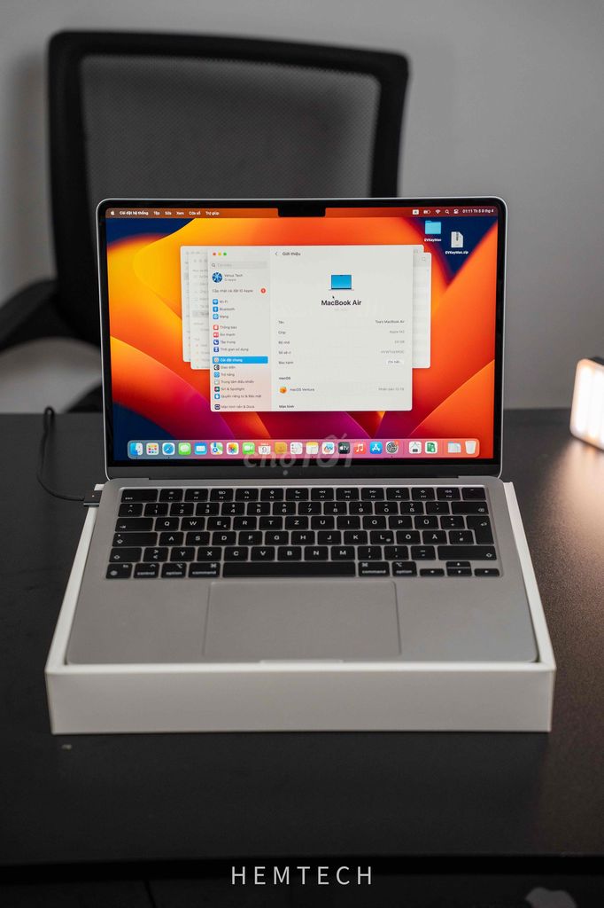 Apple Macbook Air M2 13 inch 24GB/512GB Xám. Mua bán Laptop tại Quận 3 Tp Hồ Chí Minh được đăng bởi Trường hình 1