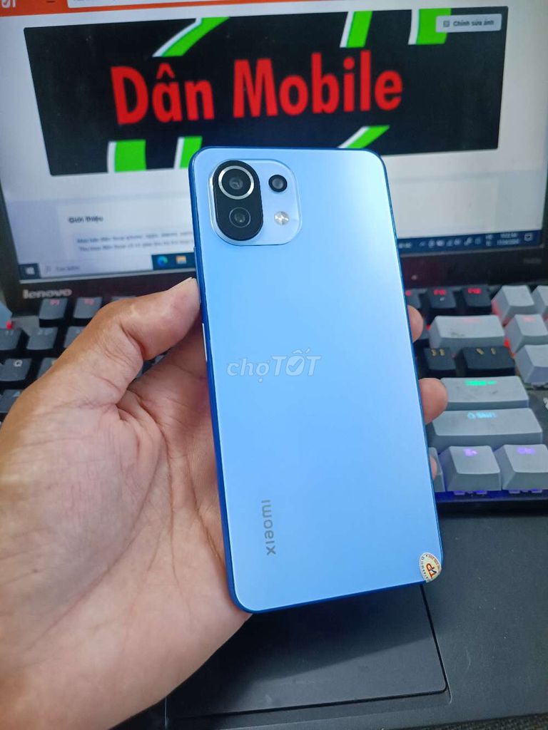 XIAOMI 11 LITE 8/128GB PIN 4250 SNAP 732G ZIN ĐẸP