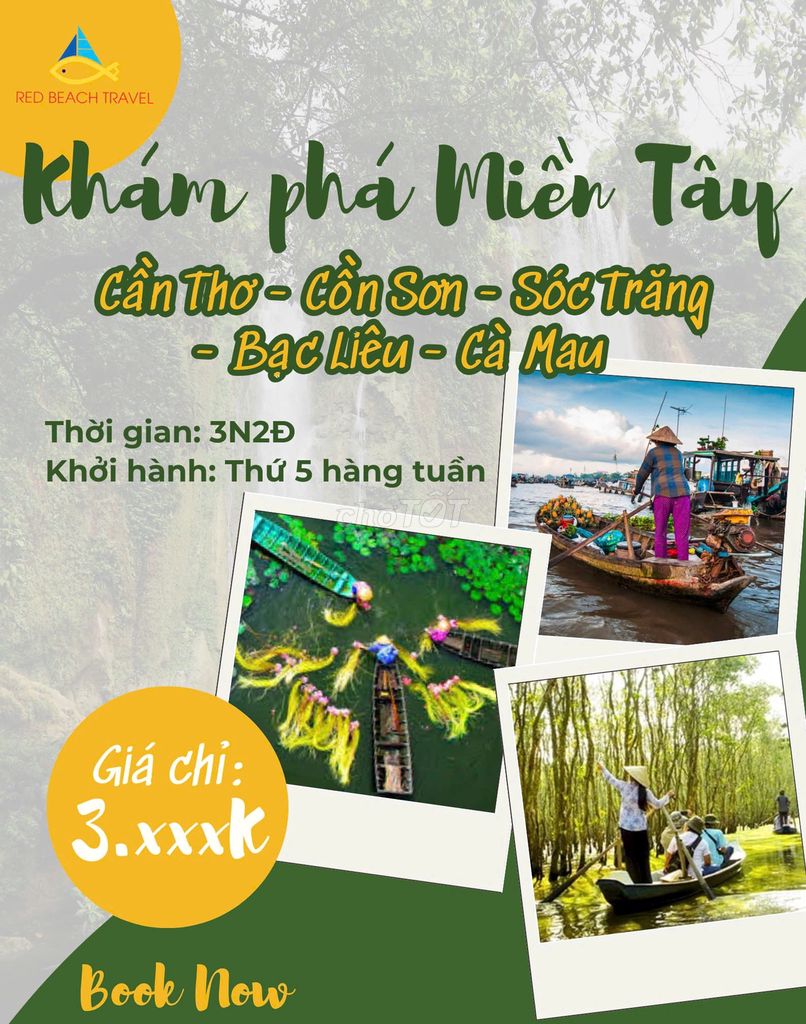 TOUR MIỀN TÂY 3N2D